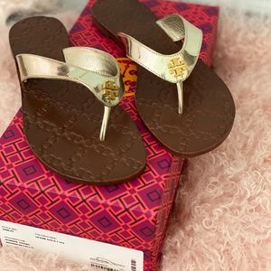 Monroe Thong Mirror Metallic size 7